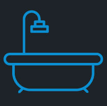 icône de bain